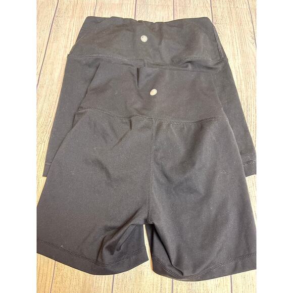 Yogalicious Lux Bundle Black Butter Soft Biker Shorts Size XS - Picture 3 of 3